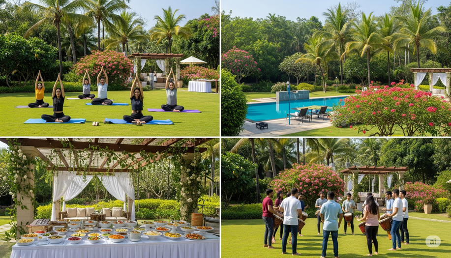 Bangalore Resort Team Wellness Day