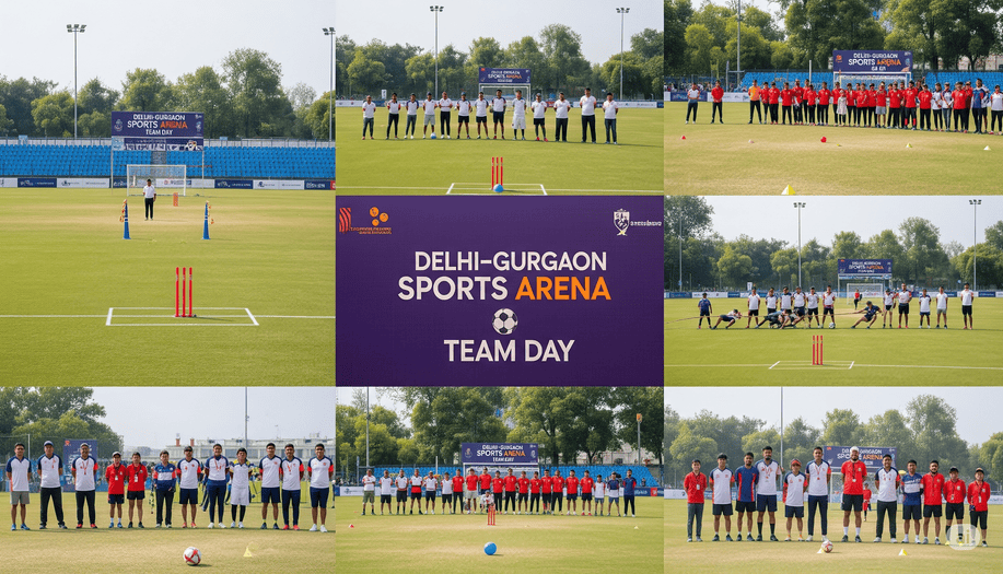 Delhi–Gurgaon Sports Arena Team Day